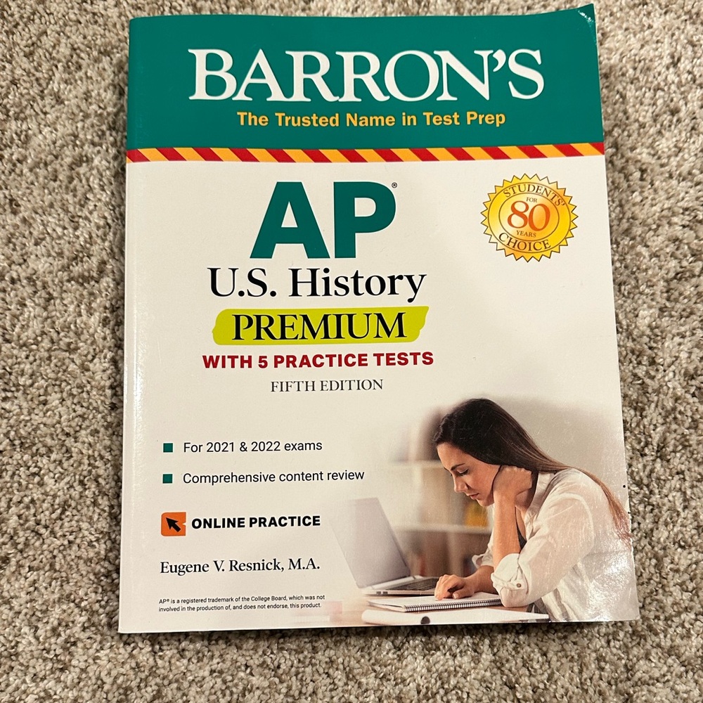 Barron’s AP US History Study Book